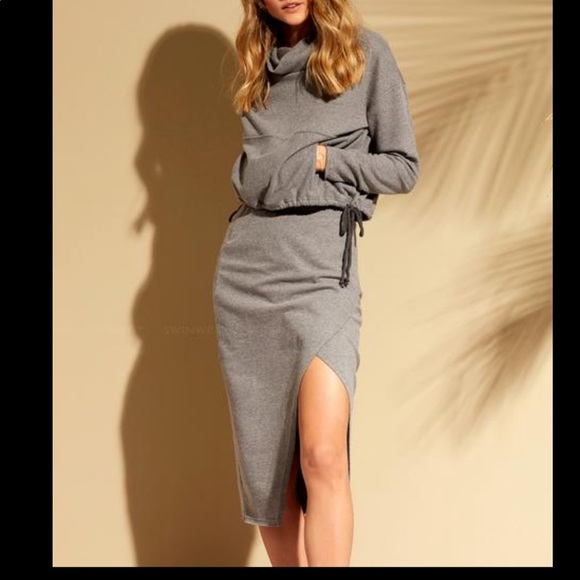 L space by Monica wise kitty skirt sweatshirt set - Picture 1 of 16